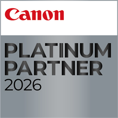 Canon Platinum Partner 2026 logo